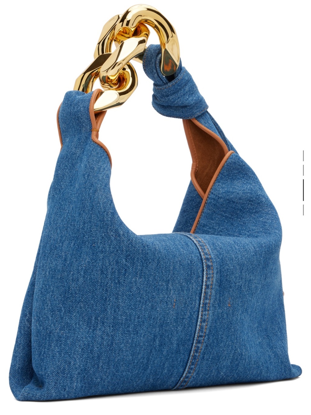 JW Anderson Blue Denim Chain Bag - Picture 1 of 10